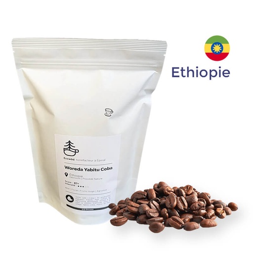 Café "Woreda Yabitu Coba" - en grains