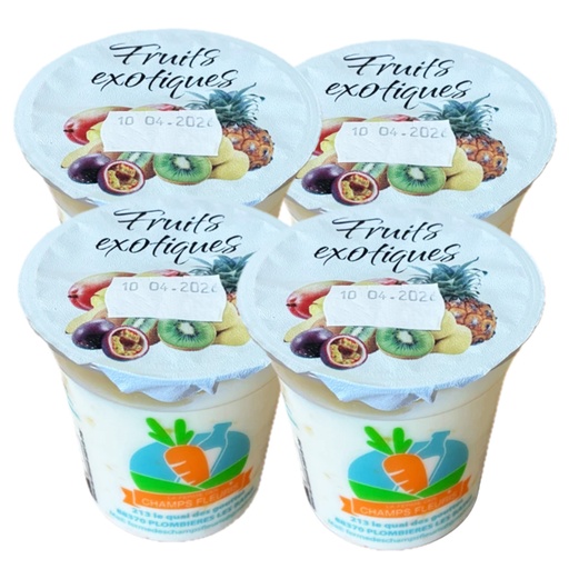 Yaourt brassé Fruits exotiques