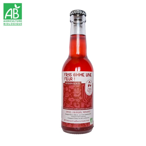 Infusion Glacée bio "Frais comme une fleur"