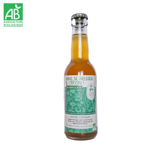 Infusion Glacée bio "Sans se presser le citron !"
