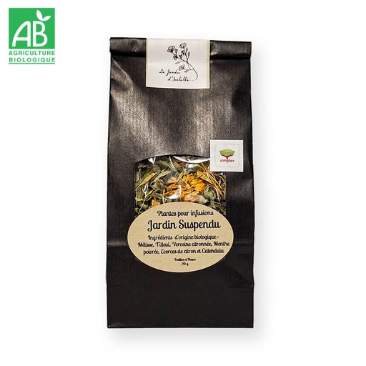 Infusion en mélange bio : Jardin suspendu
