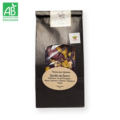 Infusion en mélange bio : 5 fleurs