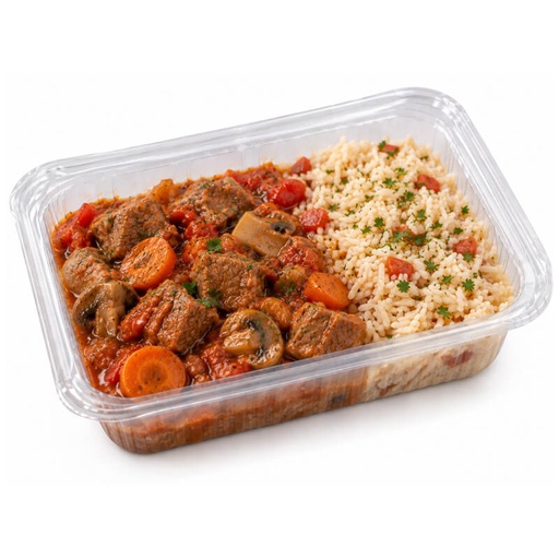 Veau marengo & riz