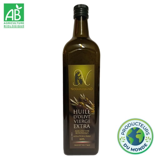 Huile d'Olive extra vierge Bio d'Italie