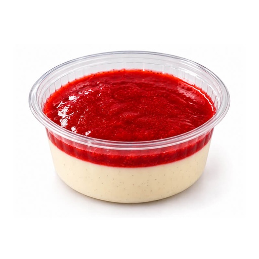 Dessert Panacotta - Fraise