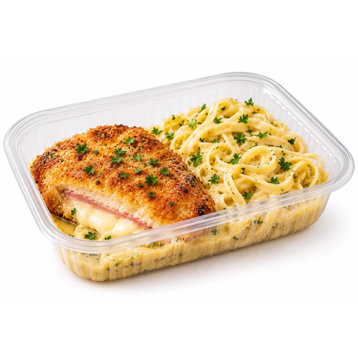 Cordon bleu & Tagliatelles - la portion