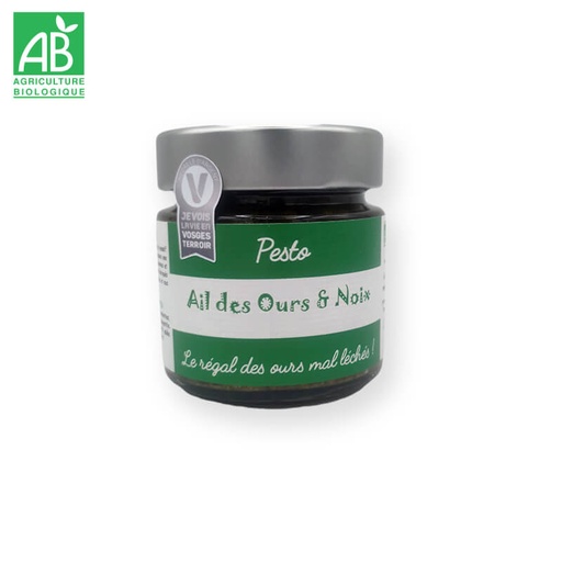 Pesto ail des Ours et Noix bio