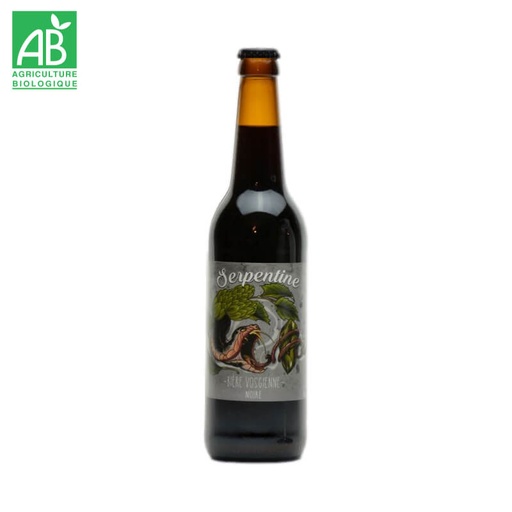 Bière Noire La Serpentine bio