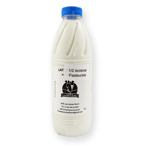 Lait Pasteurisé demi-écrémé