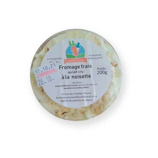 Fromage frais Noisettes