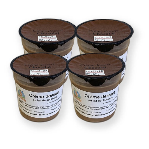 Crème dessert Chocolat x4