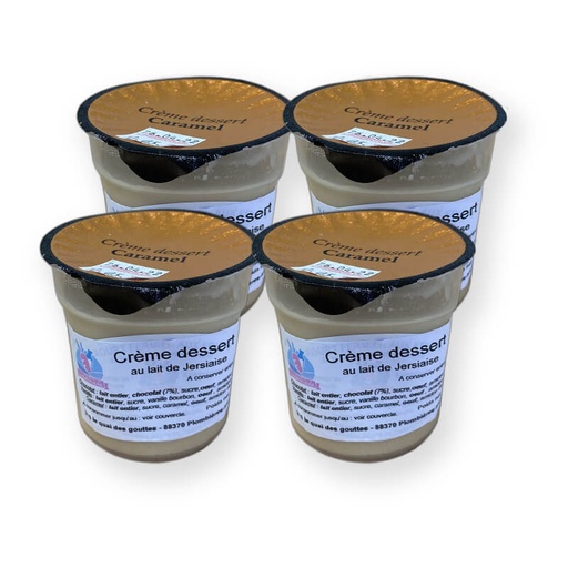 Crème dessert Caramel x 4