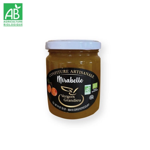 Confiture de Mirabelles Bio