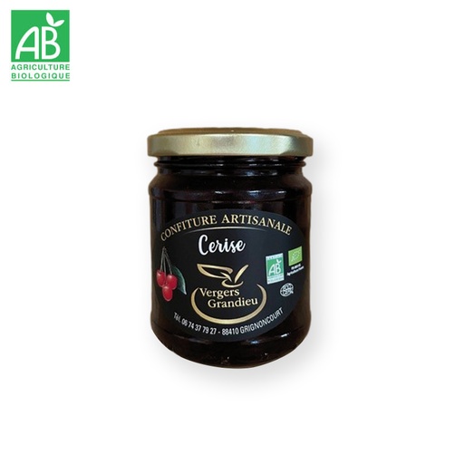 Confiture de Cerises Bio