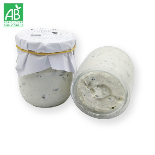 Fromage frais de brebis à tartiner Bio - pesto ail des ours