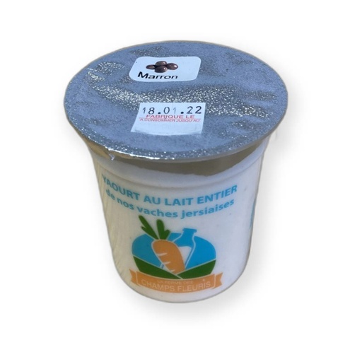 Yaourt brassé Châtaigne