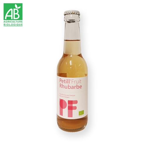 Jus pétillant Rhubarbe Bio